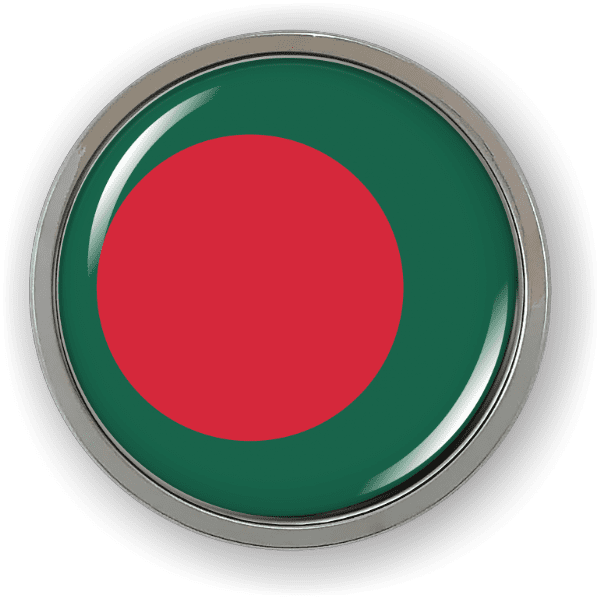 Bangladesh - Flag - Country Emblem